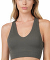 RIBBED RACERBACK BRALETTE