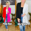 ENTERTAINING WITH BUBBLY COAT/ AVAILABLE IN 2 COLORS