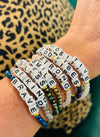 POSITIVE WORD BRACELETS/ AVAILABLE IN 7 STYLES
