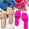 APRIL RUCHED SANDALS