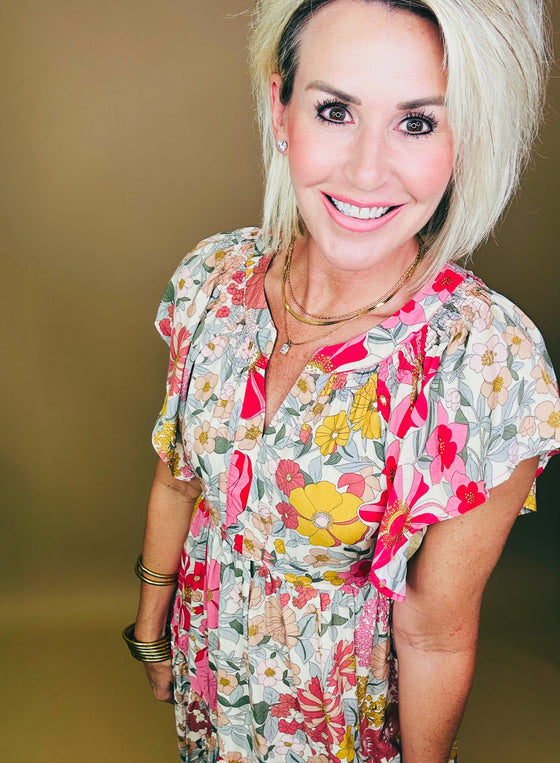 The Felicity Floral Dress