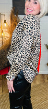 THE LANEY LEOPARD TOP/ AVAILABLE IN 2 COLORS