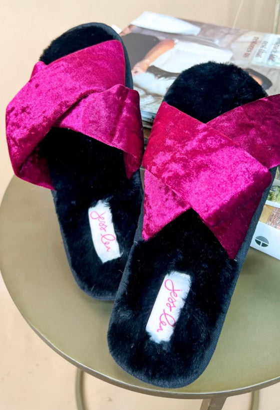 LUXE VELVET SLIPPERS