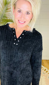 VICTORIA CHENILLE TUNIC/ AVAILABLE IN 3 COLORS