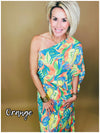 Coastal Vacay Tropical Dress