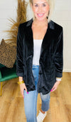 THE NYX VELVET BLAZER/ AVAILABLE IN 4 COLORS