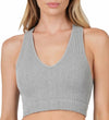 RIBBED RACERBACK BRALETTE