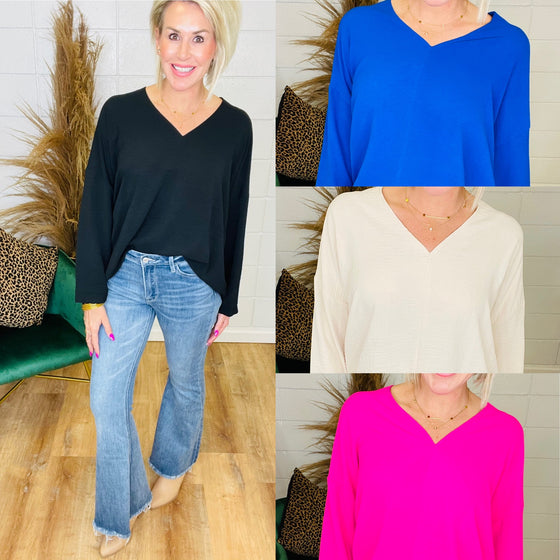 SWEET SOUTHERN TOP/ AVAILABLE IN 4 COLORS