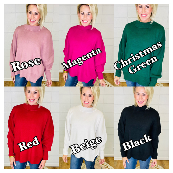 SWEATER SZN IS HERE / AVAILABLE IN 6 COLORS