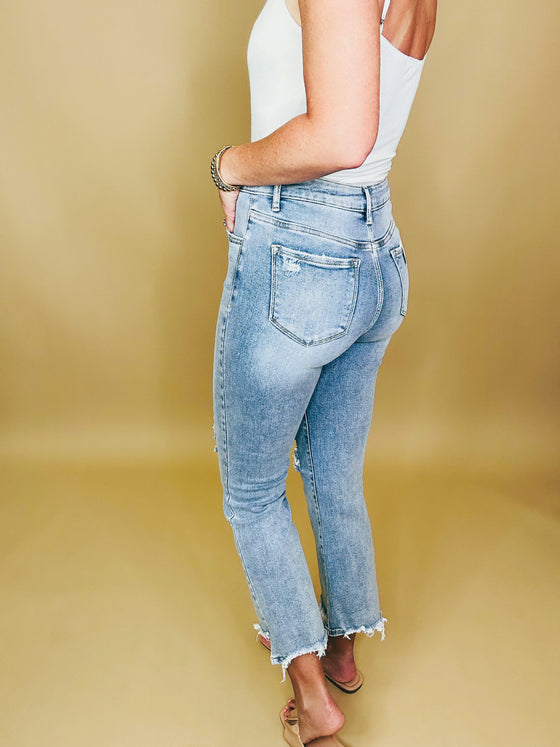 The Averie Cropped Flare