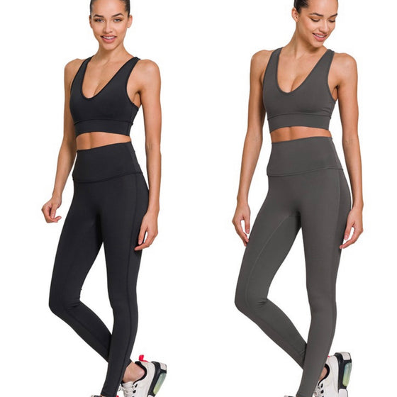 WINTER WALKS ACTIVE WEAR SET/ AVAILABLE IN 2 COLORS