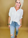 Stepping Into Spring Top