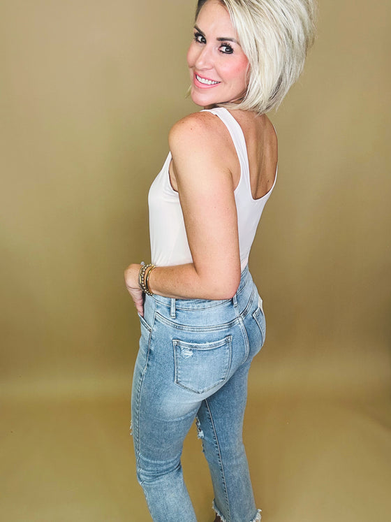 The Hadley Blush Bodysuit
