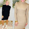 HAVANA BODYCON DRESS/ AVAILABLE IN 2 COLORS