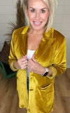 THE NYX VELVET BLAZER/ AVAILABLE IN 4 COLORS